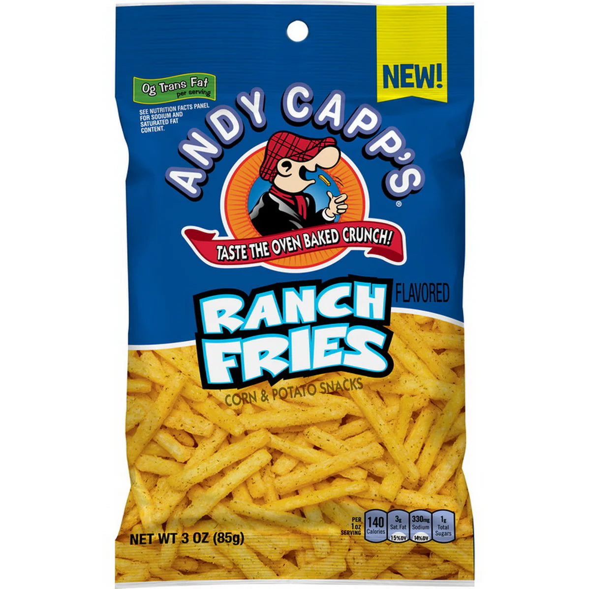 Andy Capp's Ranch Fries flavor