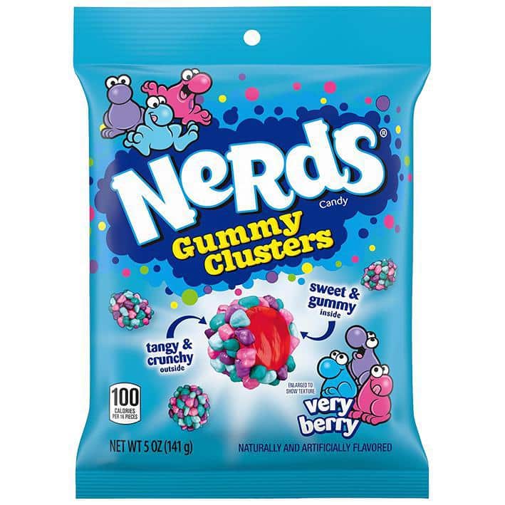 Nerds Gummy Clusters Very Berry 141g