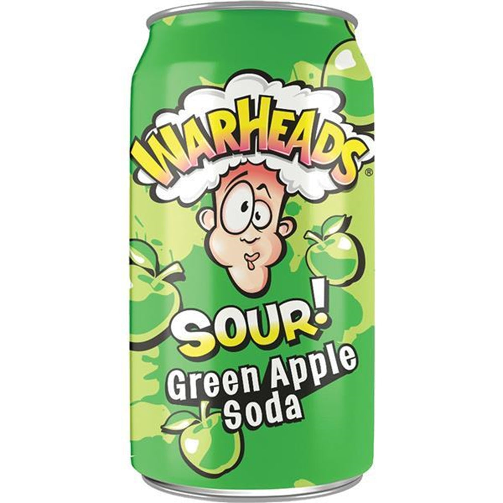 Warheads Soda Pomme Verte