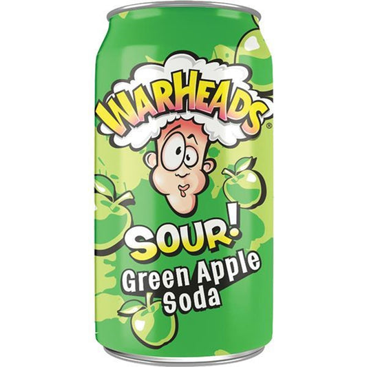 Warheads Green Apple Soda