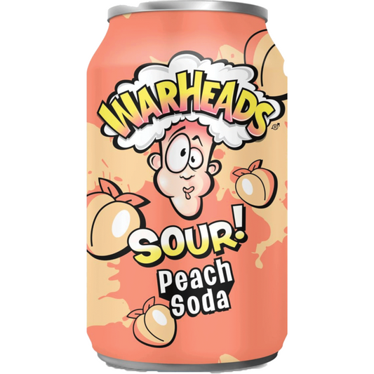 Warheads Peach Soda