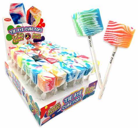 Tie Die Cube Pops Suçon