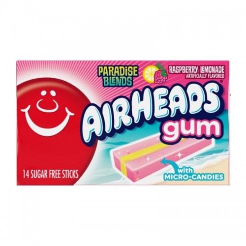 Airheads Raspberry Lemonade Gum