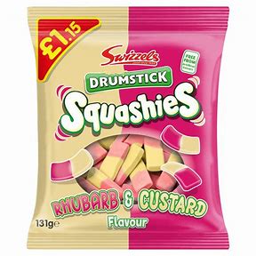 Rhubarb and Costarde Squashies 